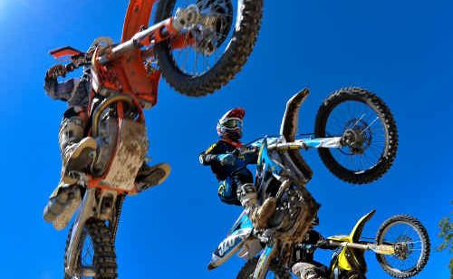 Left to right, Jason Wear, Mike Thorncroft, Robbie Herraman are in the spotlight for the North Coast MX series. Left to right, Jason Wear, Mike Thorncroft, Robbie Herraman are in the spotlight for the North Coast MX series.